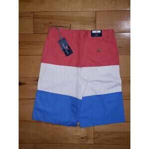 Boys Youth Vineyard Vines Tri Color Club Shorts New NWT Size 18 30" x 11"
